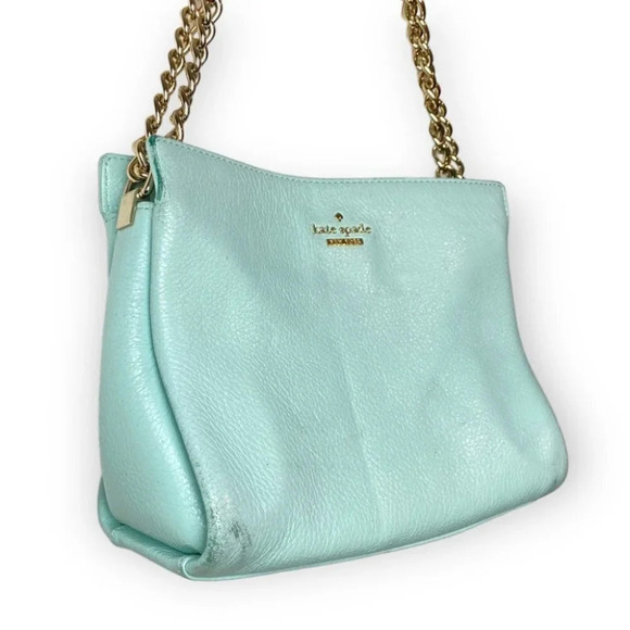 kate spade Emerson Lane Mini Convertible Phoebe Shoulder  Bag Aqua - Picture 7 of 15